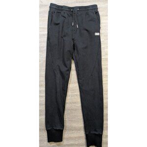 Kith Men's Small Sweatpants  Black Drawstring Jogger Cotton Lounge